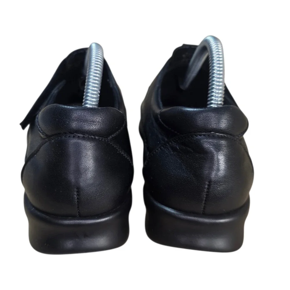 SAS Roamer Mary Jane Shoes Womens 6W Wide Black Leather Comfort Walking